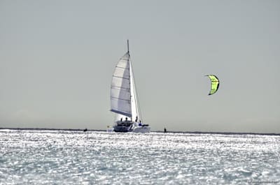 Crossing the Atlantic by kite