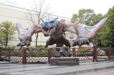 So sah der lebensgroße Tigrex aus