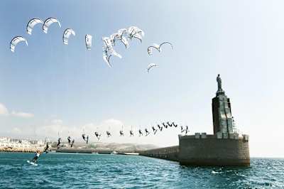 Gisela Pulido - Drop-in-Sequenz Tarifa Spanien 2010