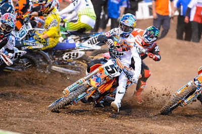 Ryan Dungey claimed the holeshot