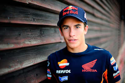 Márquez in profile