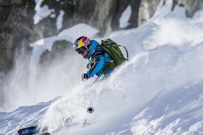 Matilda Rapaport bei der FWT in Courmayeur