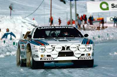 A Lancia 037 Group B rally car in action, as Redbull.com looks at Lancia's greatest rally cars.