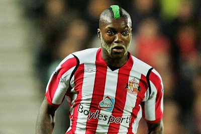 Cisse'nin bir milyon saç stilinden biri