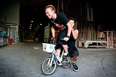 B-Boy Taisuke跟Nori在臺北