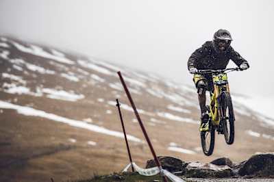 Martin Maes Fort William DH World Cup entrenamientos.