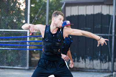 That's a lot of brute force coming the ball's way