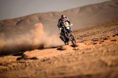 Cyril Despres war 2014 auf Yamaha das letzte mal auf dem Motorrad unterwegs