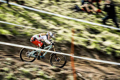 It was business as usual for Rachel Atherton