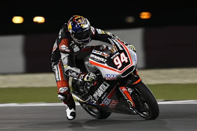 Moto2 title contender, Jonas Folger.