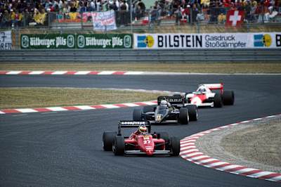 Alemania 85: el mejor día para Michele Alboreto, vencedor con Ferrari.