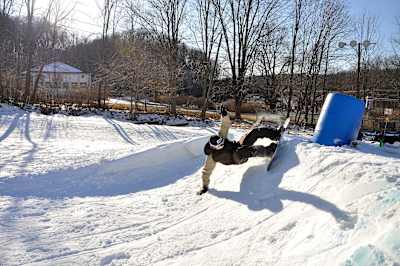 Red Bull Switchboard 2017, snow action layback