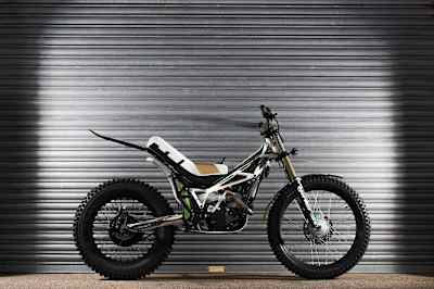 Dougie Lampkin's Isle of Man record trial bike