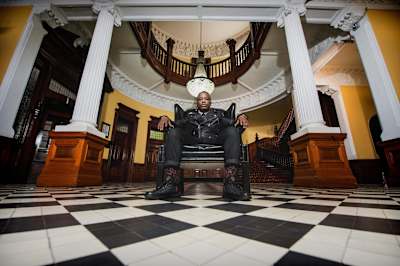 A photo of Durban kwaito musician DJ Tira.