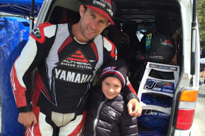 Cormac Buchanan - Meeting motocross legend Josh Coppins 2012