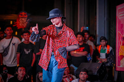Mekhola at the Red Bull Dance Your Style 2022 India East Zone Final