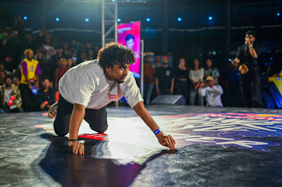 Manish Pop at Red Bull Dance Your Style 2024 North India Qualifiers