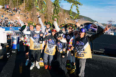 Red Bull Homerun winners in Åre Sweden April 20th 2025.