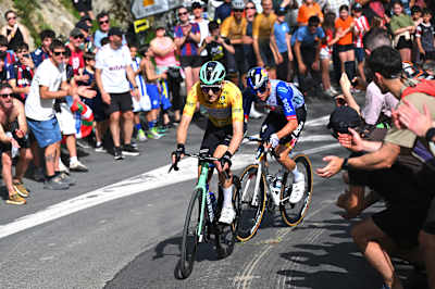 Florian Lipowitz auf der 5. Etappe der Itzulia