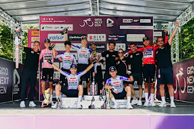 The Red Bull -- BORA -- hansgrohe Rookies won the team classification