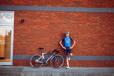 Lorenzo Finn represents Italy in the World Championships Road Race