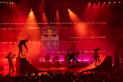 Rauw Alejandro performs at Red Bull Chapters at Forest Hills Stadium in NYC