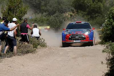 WRC Griechenland 2013 Robert Kubica Citroen DS3 RRC Acropolis Maciek Baran.