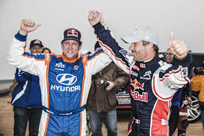 Sébastien Loeb Et Rhys Millen