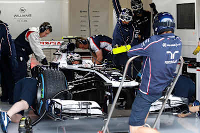 Formula One Michael Caines Williams Catering 2013