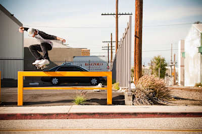Chris Roberts kickflip.