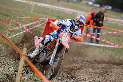 Johnny Aubert en action a l'ISDE 2012