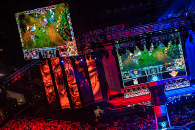 LoL World Championship at the Staples Center