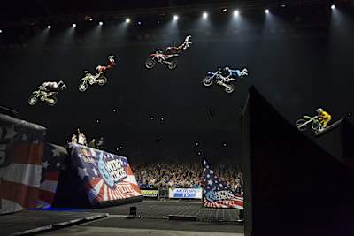 La grande rampe du Nitro Circus La grande rampe du Nitro Circus