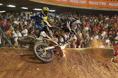 Knight in Armour: David battles in Brazil