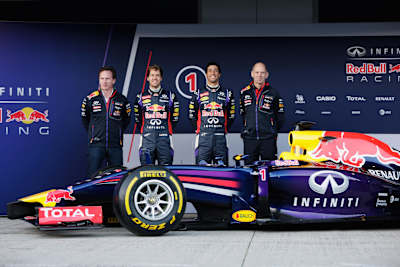 Red Bull Racing Debuts the 2014 RB10 F1 Racecar