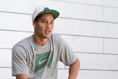 Portrait of BMX rider Chad Kerley