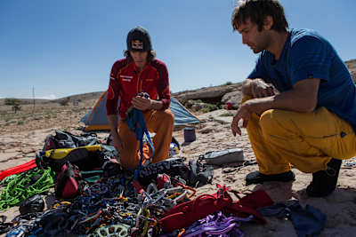 Stefan Glowacz y Chris Sharma, leyendas de la escalada