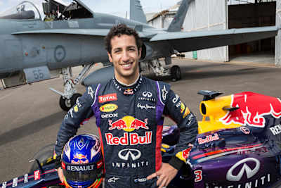 Inifiniti Red Bull Racing Driver Daniel Ricciardo