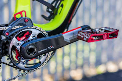 Inside mountain bike athlete Curtis Keene's personal bike