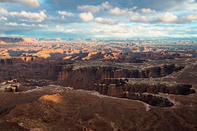 Easy to get lost in Canyonlands National Park