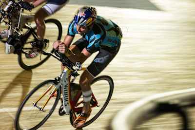 Jesse Thomas time trials during Project Endurance.