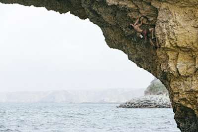 Chris Sharma in Oman Chris Sharma in Oman