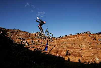 Kyle Strait Mansize Gap Red Bull Rampage 2004