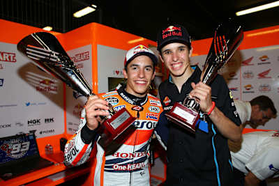 Marc y Álex Márquez: inseparables.