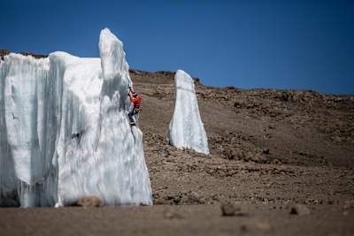 A land of dirt and ice