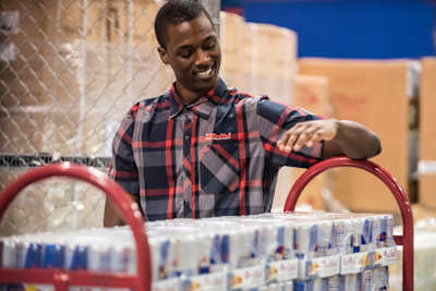 Harrison Barnes stocking Red Bull in Oakland