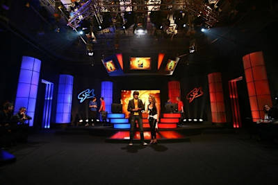 Декорации одного из российских турниров