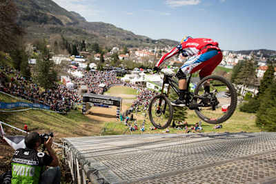Aaron Gwin à Lourdes