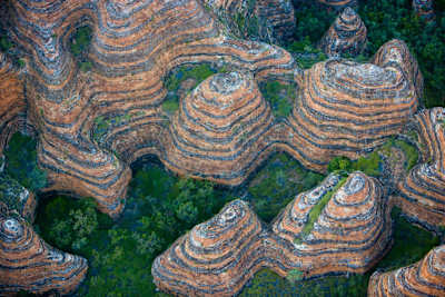 The Bungle Bungle Range in Purnululu National Park, Australia