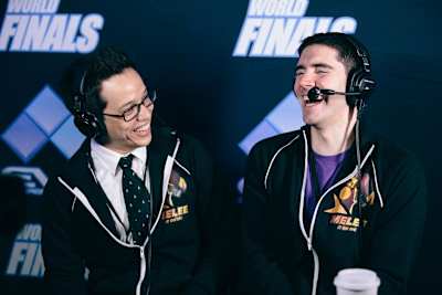 Scar always has a good time behind the mic